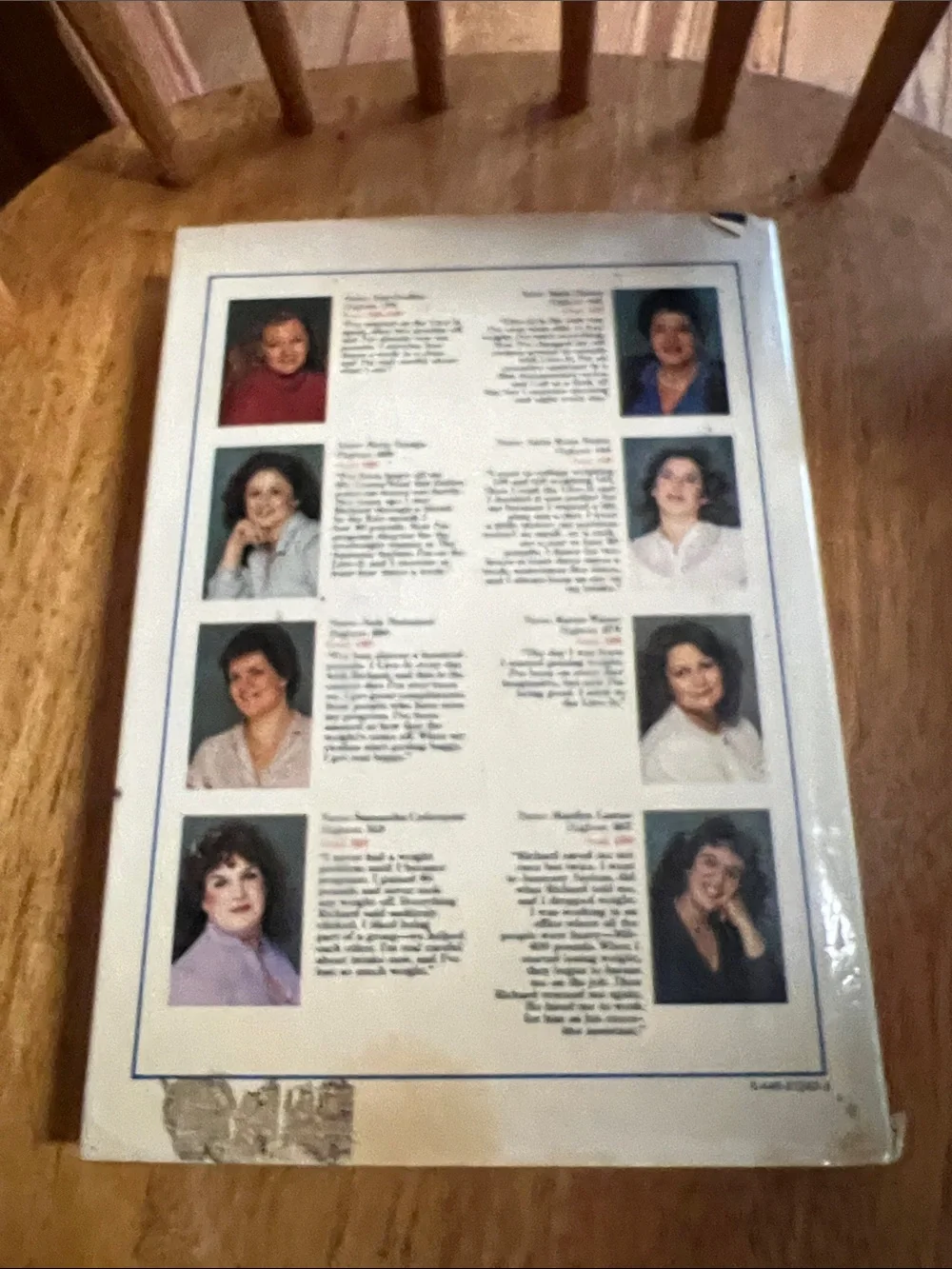 Never-Say-Diet Cookbook - White and Blue Cover